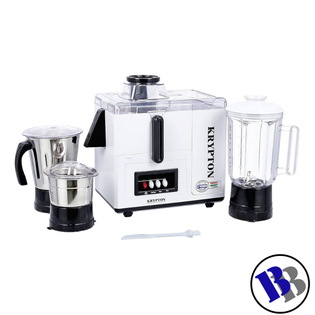 Mixer Grinder 4 in 1 (White) "PICKUP FROM BLUEBIRD LUMBER & HARDWARE"