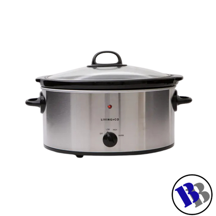 Slow Cooker 5.7L Stainless Steel "PICKUP FROM BLUEBIRD LUMBER & HARDWARE"