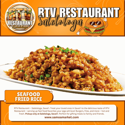 Seafood Fried Rice "PICKUP FROM RTV SALELOLOGA"