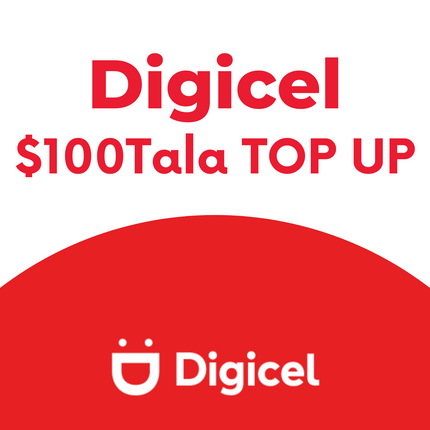 $100 Digicel Topup [PLEASE PROVIDE PHONE NUMBER SO WE CAN TRANSFER TOPUP]