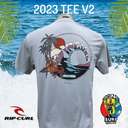 2023 Rip Curl Samoa Destination Tee - V2 Grey