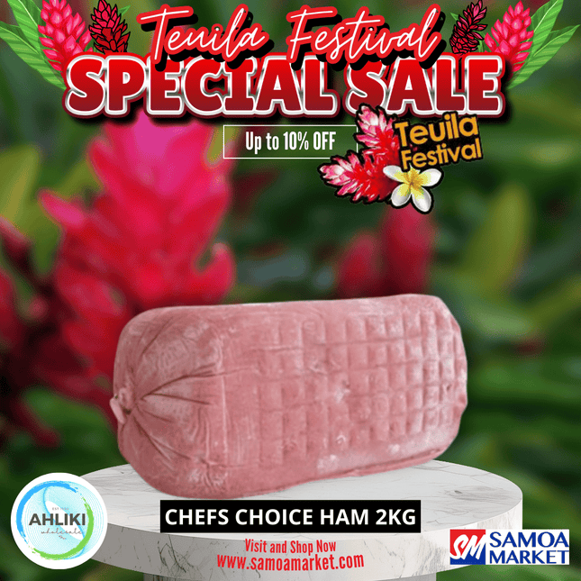 Chefs Choice Ham 2kg "PICKUP FROM AH LIKI WHOLESALE"