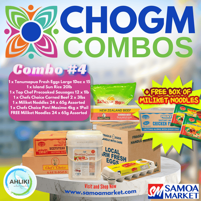 CHOGM Combo #4 - (plus FREE PUSA SAIMGI) "PICKUP FROM AH LIKI WHOLESALE"