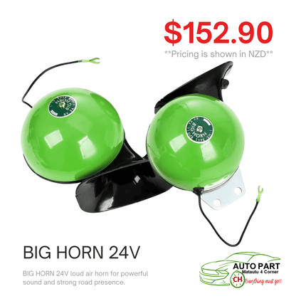 BIG HORN 24V "PICKUP FROM AUTO PARTS, MATAUTU"