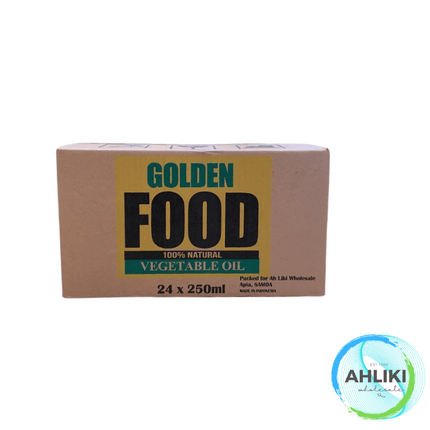 Golden Food Cooking Oil 24 by 250ml [SORRY, SOLD OUT] "PICKUP FROM AH LIKI WHOLESALE"