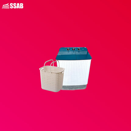 TWIN TUB WASHING MACHING 7.8/LAUNDRY BASKET   "PICK UP AT SSAB MEGASTORE TOGAFUAFUA ONLY" - 1