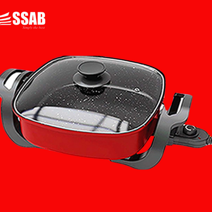 SKILLET ELECTRIC FRYING PAN "PICK UP AT SSAB MEGA STORE ONLY" - 1