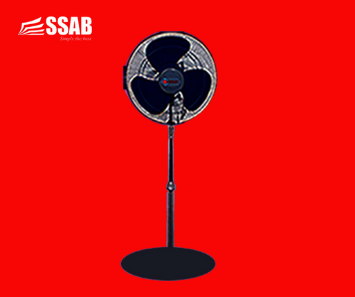 COOLEX STAND FAN 16" BLACK "PICK UP FROM SSAB MEGA STORE TOGAFUAFUA" - 1