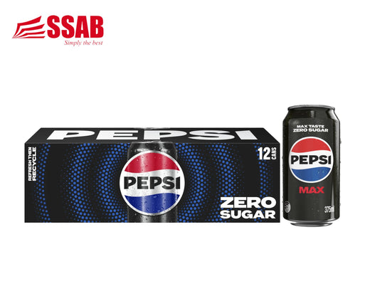 PEPSI MAX 355ML PACK OF 12 "PICK UP AT SSAB BARGAINS SINAMOGA ONLY" - 1