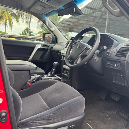 Toyota Land Cruiser Prado TX (Red) "PICKUP FROM SAI MOTOR AT TAUFUSI"