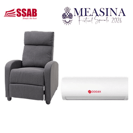 Ashley Elvio Rocker Recliner/Coolex AC Inverter 12000BTU