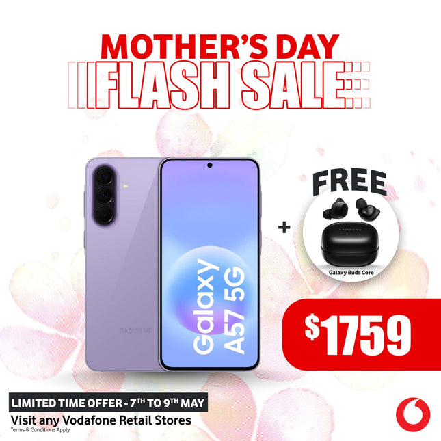Samsung A57 5G + FREE Buds Core GWP "PICK UP FROM VODAFONE SAMOA"