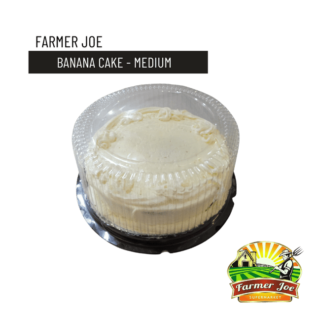 Banana Cake - Medium "PICKUP FROM FARMER JOE SUPERMARKET UPOLU ONLY"