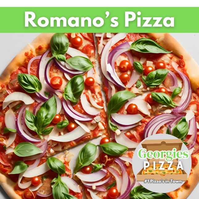 Romano's Pizza “PICKUP FROM GEORGIES PIZZA TAUFUSI”