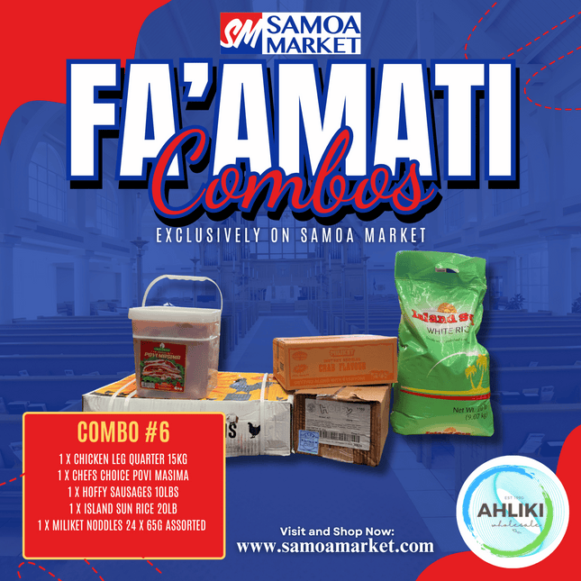 Faamati Combo #6 - "PICKUP FROM AH LIKI WHOLESALE"