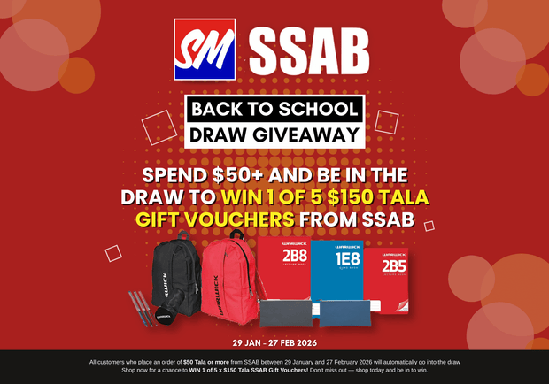 SSAB Back To School Draw Giveaway