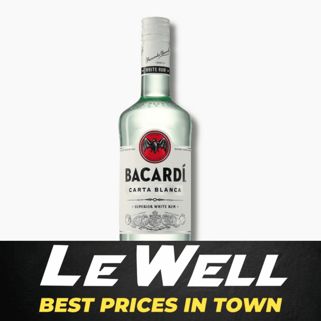 BACARDI 1ltr (PICK UP FROM LE WELL COMPANY SAVALALO ONLY)