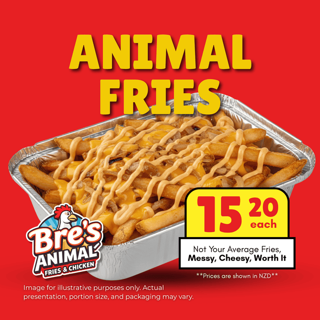 Animal Fries "PICKUP FROM BRE'S ANIMAL FRIES AT VAILIMA"
