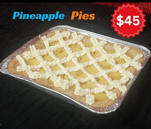 Pineapple Pie, Pickup from Terri's Cakes, Taufusi [24 hours notice required]