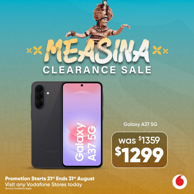 Samsung A37 5G "PICK UP FROM VODAFONE SAMOA"