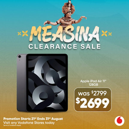 Apple 11" Ipad Air 128GB "PICK UP FROM VODAFONE SAMOA"