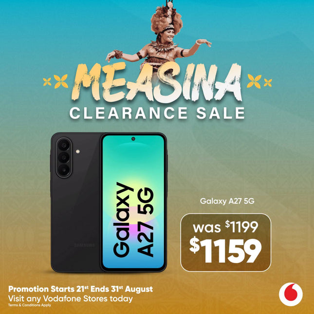 Samsung A27 5G "PICK UP FROM VODAFONE SAMOA"