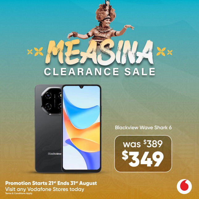 Blackview Wave Shark 6 "PICK UP FROM VODAFONE SAMOA"