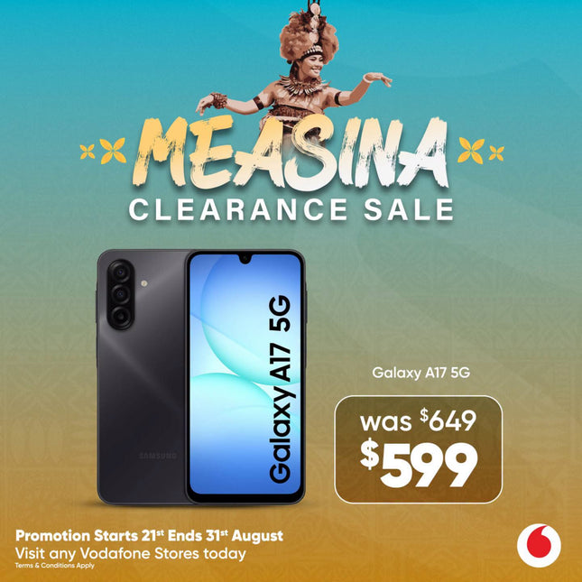 Samsung A17 5G "PICK UP FROM VODAFONE SAMOA"