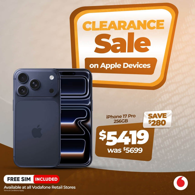 Iphone 17 Pro 256GB "PICK UP FROM VODAFONE SAMOA"