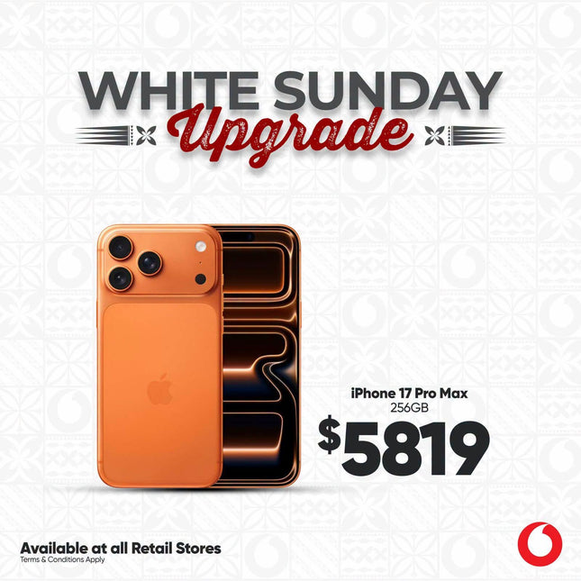 Iphone 17 Pro Max 256GB "PICK UP FROM VODAFONE SAMOA"