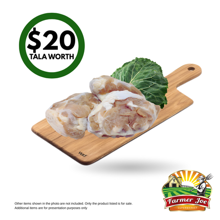 Turkey Tail Repacked $20 Tala Value (SORRY, SOLD OUT)  "PICKUP FROM FARMER JOE SUPERMARKET VAITELE ONLY"