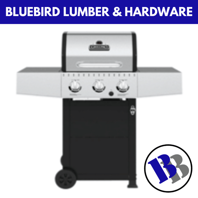 BBQ GRILL 3 BURNER - GRILLRPO - "PICKUP FROM BLUEBIRD LUMBER & HARDWARE"