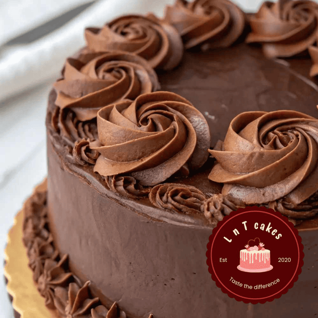 Chocolate Cake (Medium) "PICKUP FROM LNT CAKES - 24 hrs Notice before Pickup"