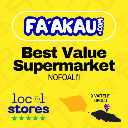 Best Value Supermarket - Nofoalii > UPOLU