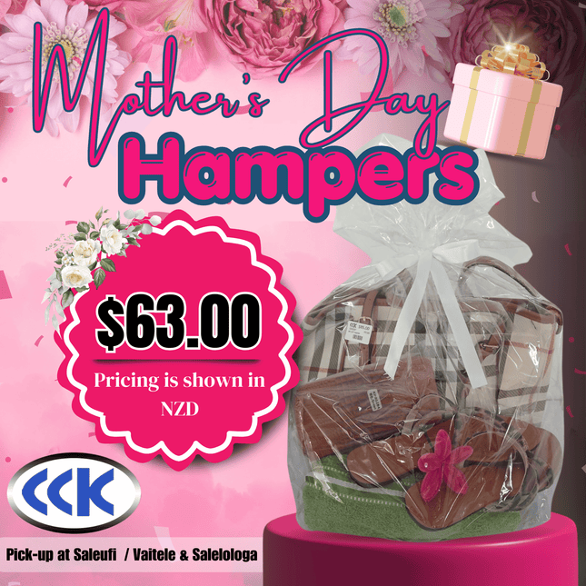 CCK Hampers #8 "PICKUP AT CCK CLOTHING STORE SALEUFI, VAITELE or SALELOLOGA"