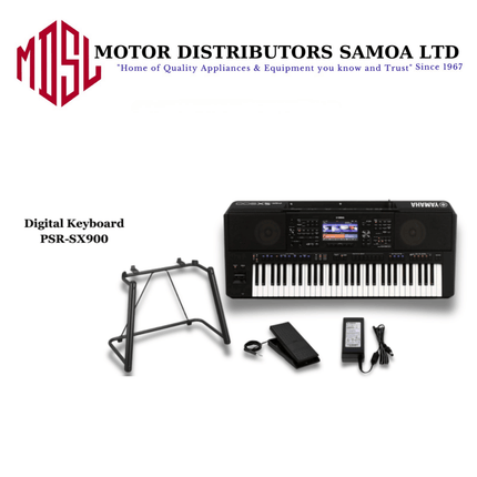 Yamaha Music Digital Keyboard PSR-SX900 (with L-7B Stand & PA300 Adapter) "PICKUP FROM MOTOR DISTRIBUTORS Fugalei Street, Savalalo at Mcdonalds Building"