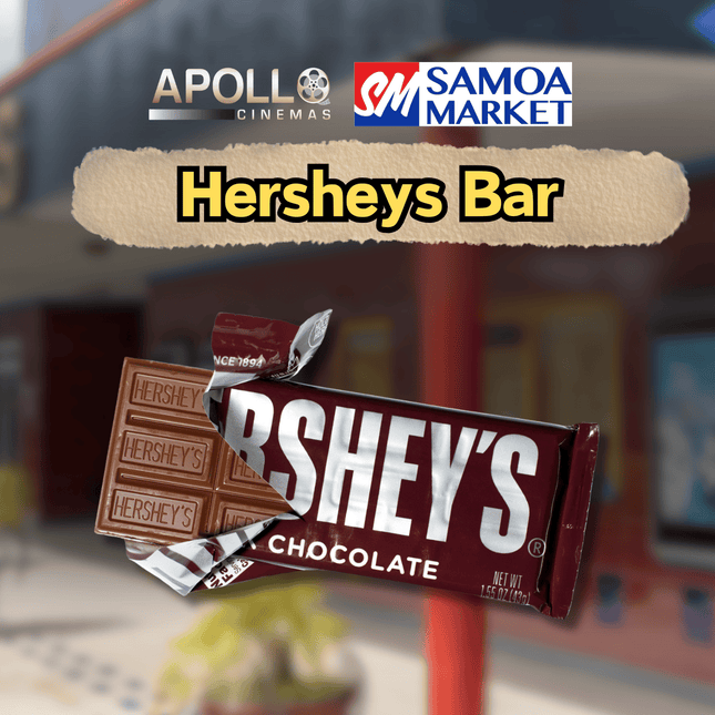 Hersheys Bar - "SNACK FROM APOLLO CINEMAS"