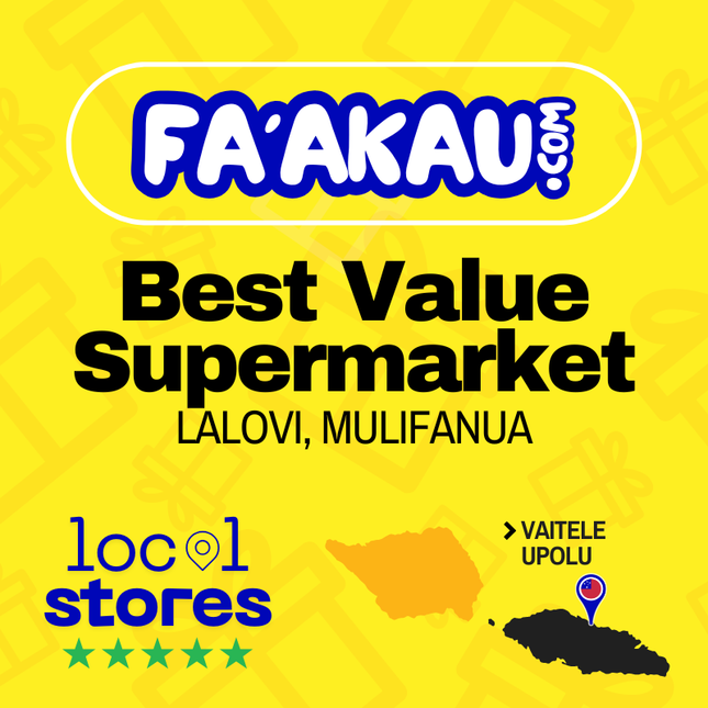 Best Value Supermarket - Lalovi Mulifanua > UPOLU