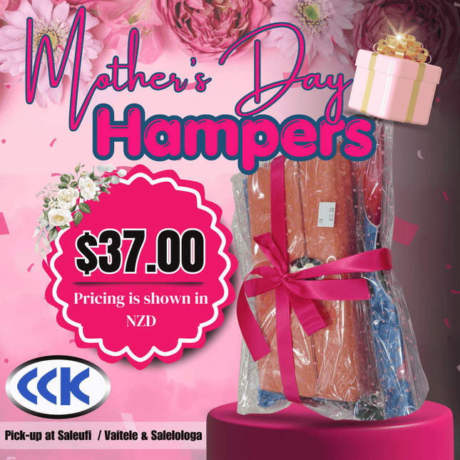 CCK Hampers #9 "PICKUP AT CCK CLOTHING STORE SALEUFI, VAITELE or SALELOLOGA"