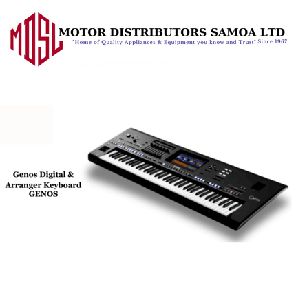 Genos Digital & Arranger Keyboard GENOS (with L-7B Stand & PA300 Adapter) "PICKUP FROM MOTOR DISTRIBUTORS Fugalei Street, Savalalo at Mcdonalds Building"