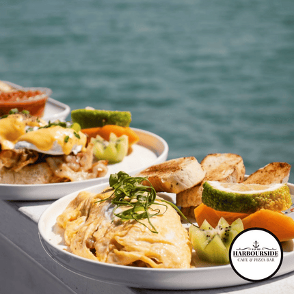 Omelette (all served with Ciabatta Toast and Butter) "PICK UP AT SAVAII HARBOURSIDE CAFE & PIZZA BAR ONLY"