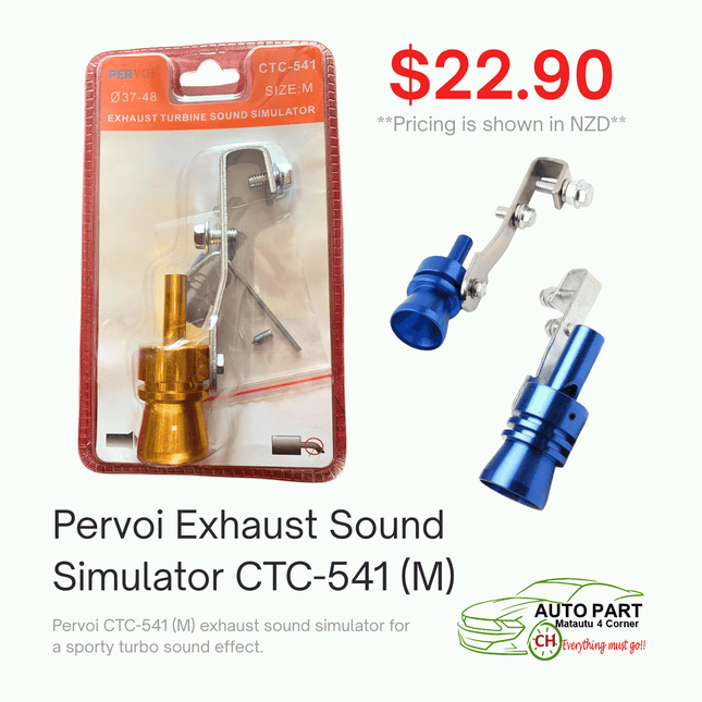 Pervoi Exhaust Sound Simulator CTC-541 (M) "PICKUP FROM AUTO PARTS, MATAUTU"