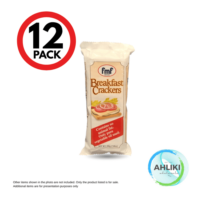 FMF Breakfast Crackers 12PACK x 200g [NOT AVAIL AT VAITELE BRANCH] "PICKUP FROM AH LIKI WHOLESALE"