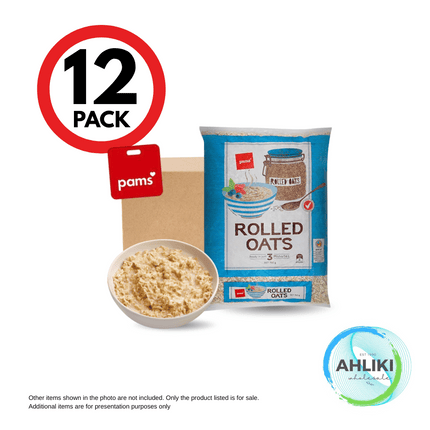 Pams Rolled Oats/Porridge/Polesi 12PACK x 750g (1028523) [NOT AVAIL SALELOLOGA & VAITELE] "PICKUP FROM AH LIKI WHOLESALE"