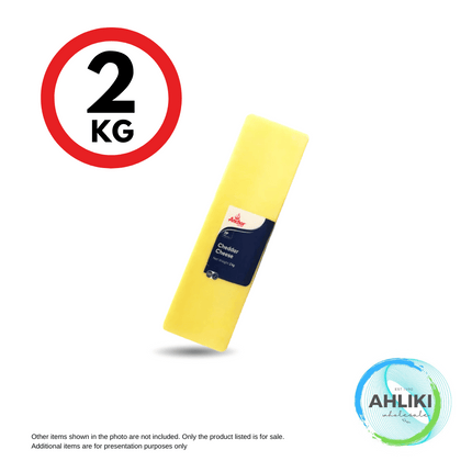 Anchor Block Cheddar Cheese 2kg x 1 Each "PICKUP FROM AH LIKI WHOLESALE"
