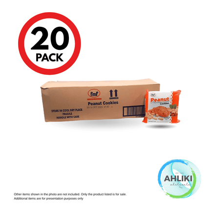 FMF Peanut Cookies 20PACK x 200g "PICKUP FROM AH LIKI WHOLESALE"