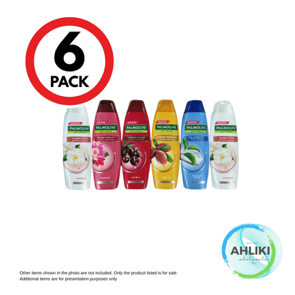 Palmolive Shampoo 6PACK x 180ml Assorted "PICKUP FROM AH LIKI WHOLESALE"
