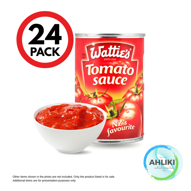Watties Tomato Sauce Refill Full Case of 24PACK x 300g [NOT AVAIL AT HQ] "PICKUP FROM AH LIKI WHOLESALE"