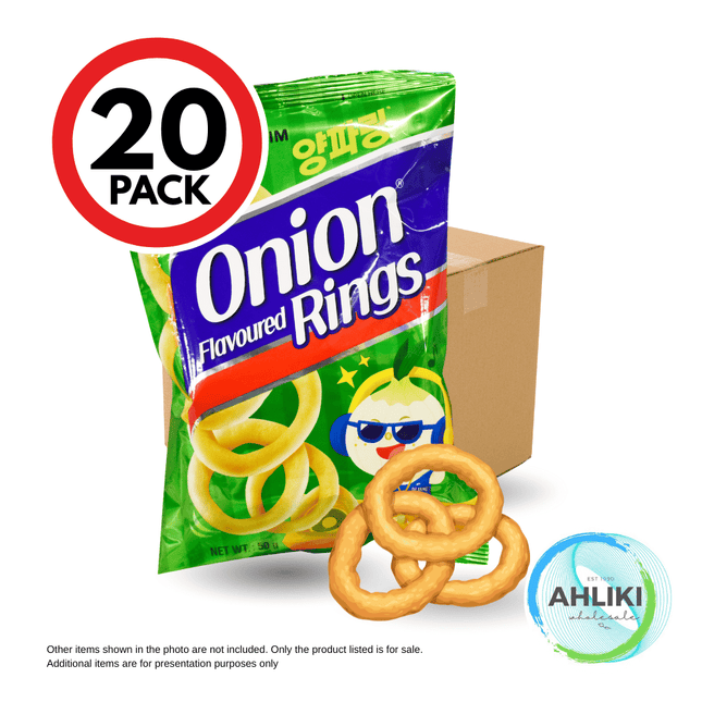 Onion Rings Snacks 50g x 20PACK "PICKUP FROM AH LIKI WHOLESALE"