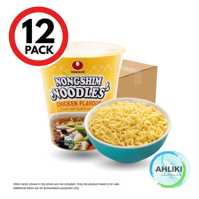 Nongshim Cup Noodles 12PACK 68g-75g Assorted [SORRY, SOLD OUT] "PICKUP FROM AH LIKI WHOLESALE"